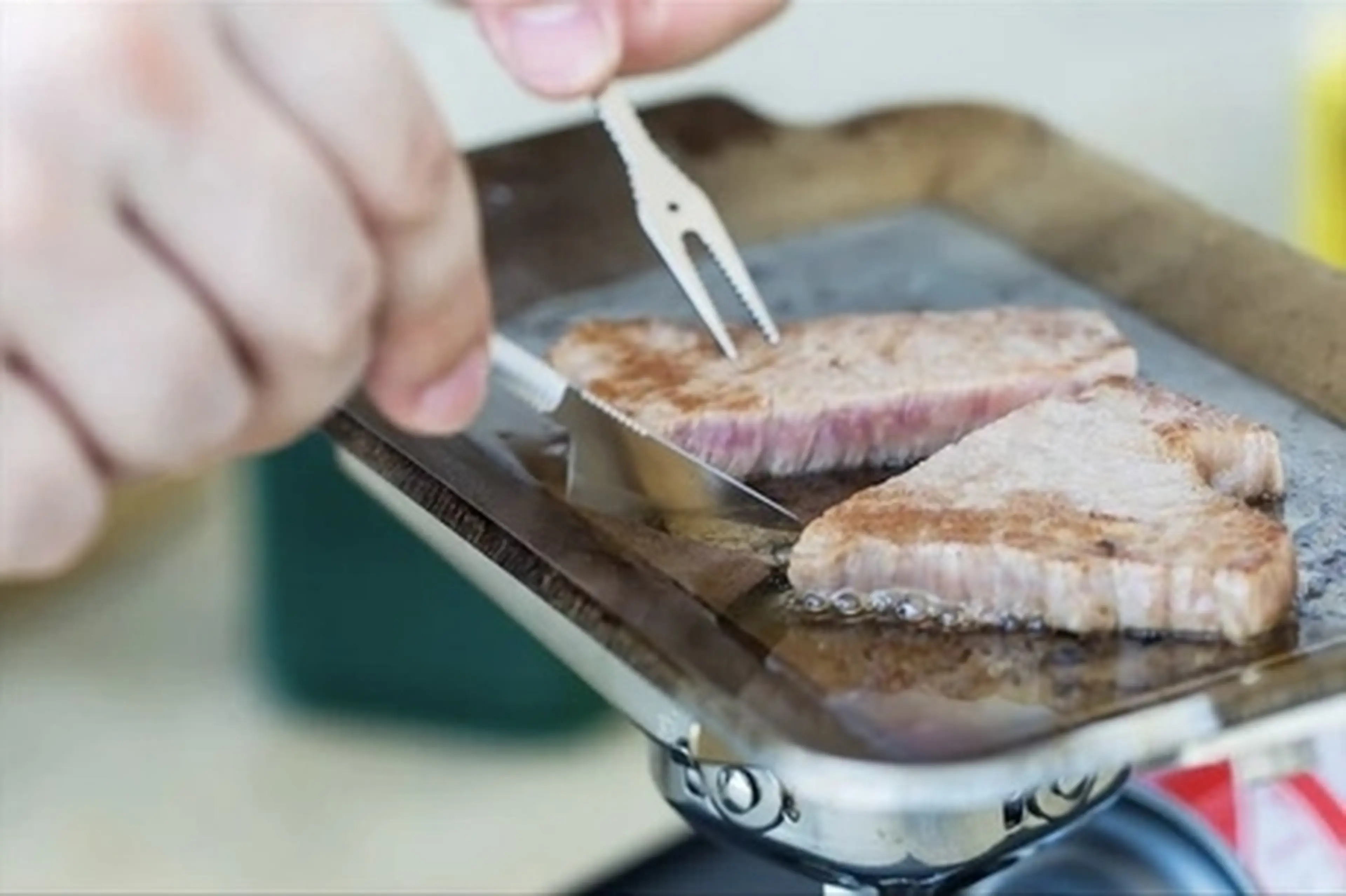「これで肉が切れるの？」たった8gの本格ナイフがすごかった【目利きのキャンプギア】
