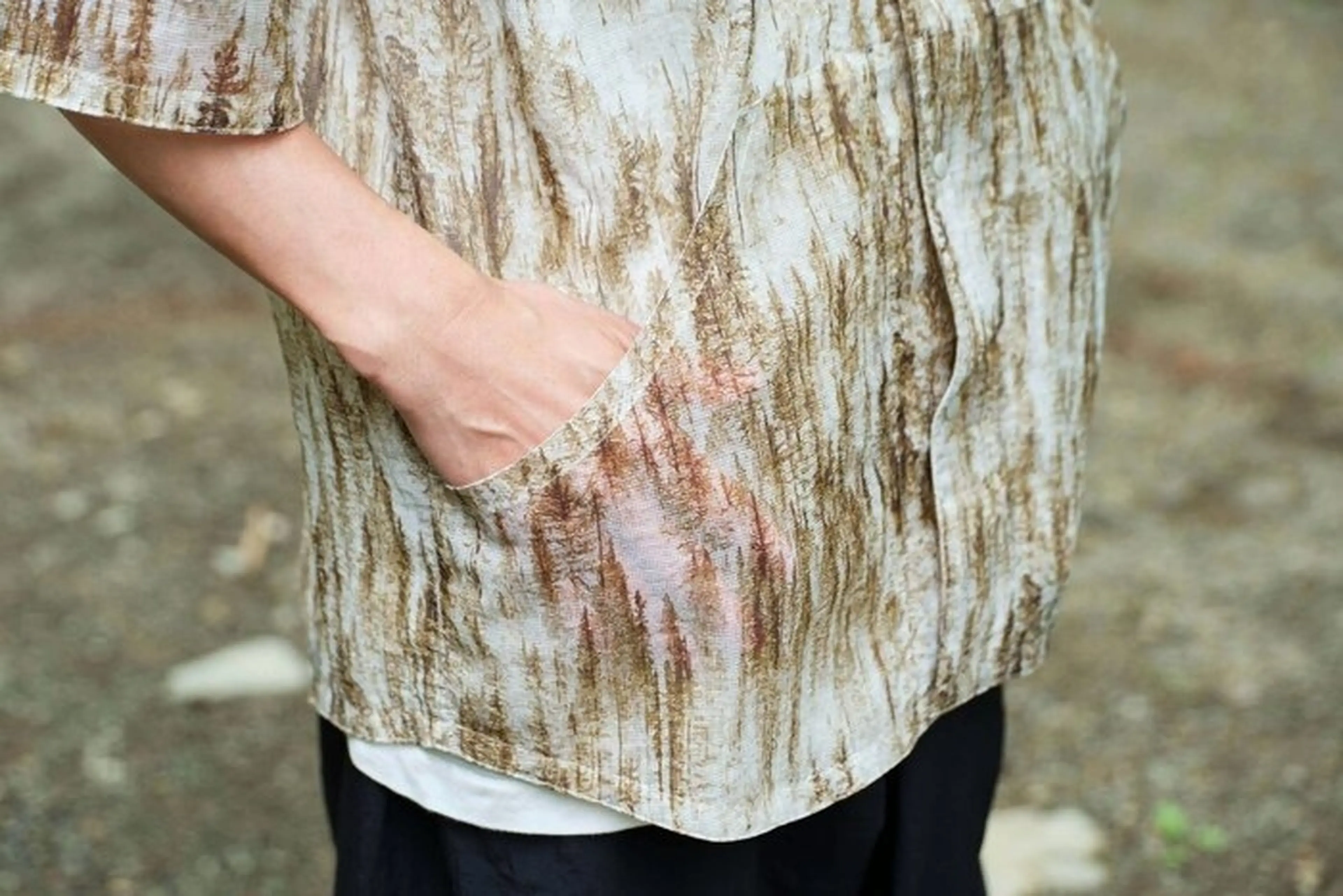 迷迭香のMESH S/S SHIRT