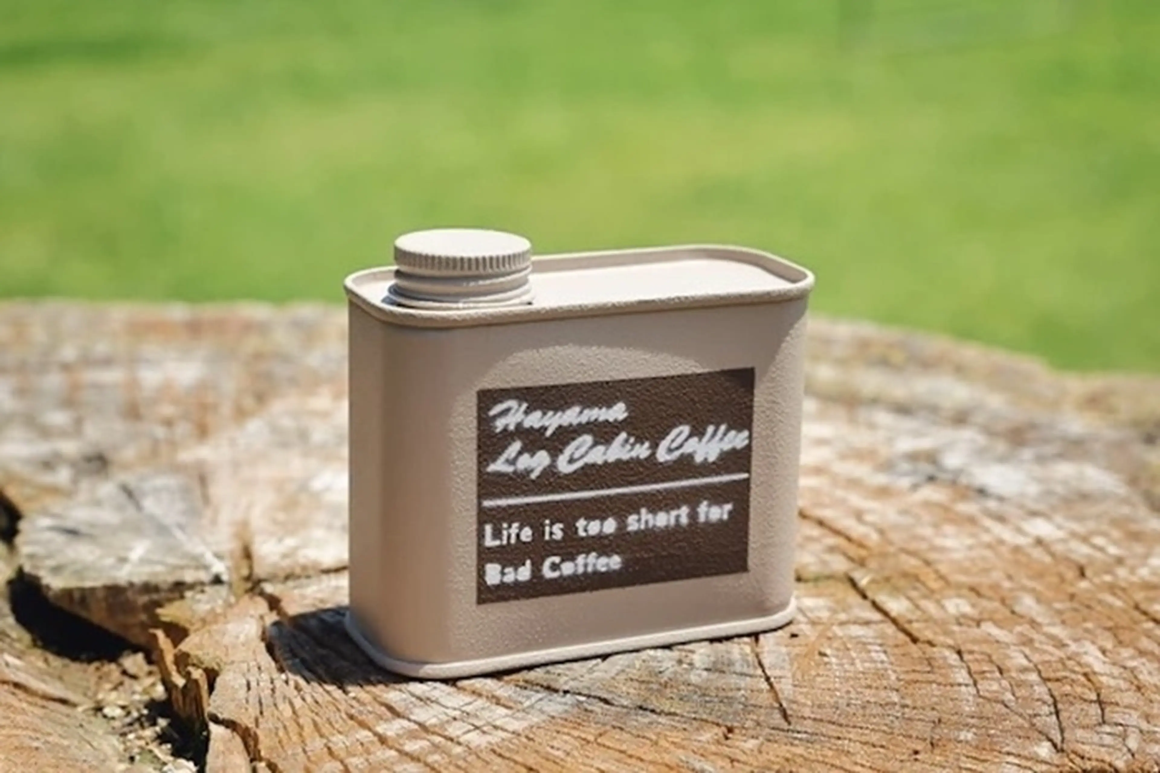 Hayama Log Cabin(ハヤマログキャビン)Coffee Beans Can