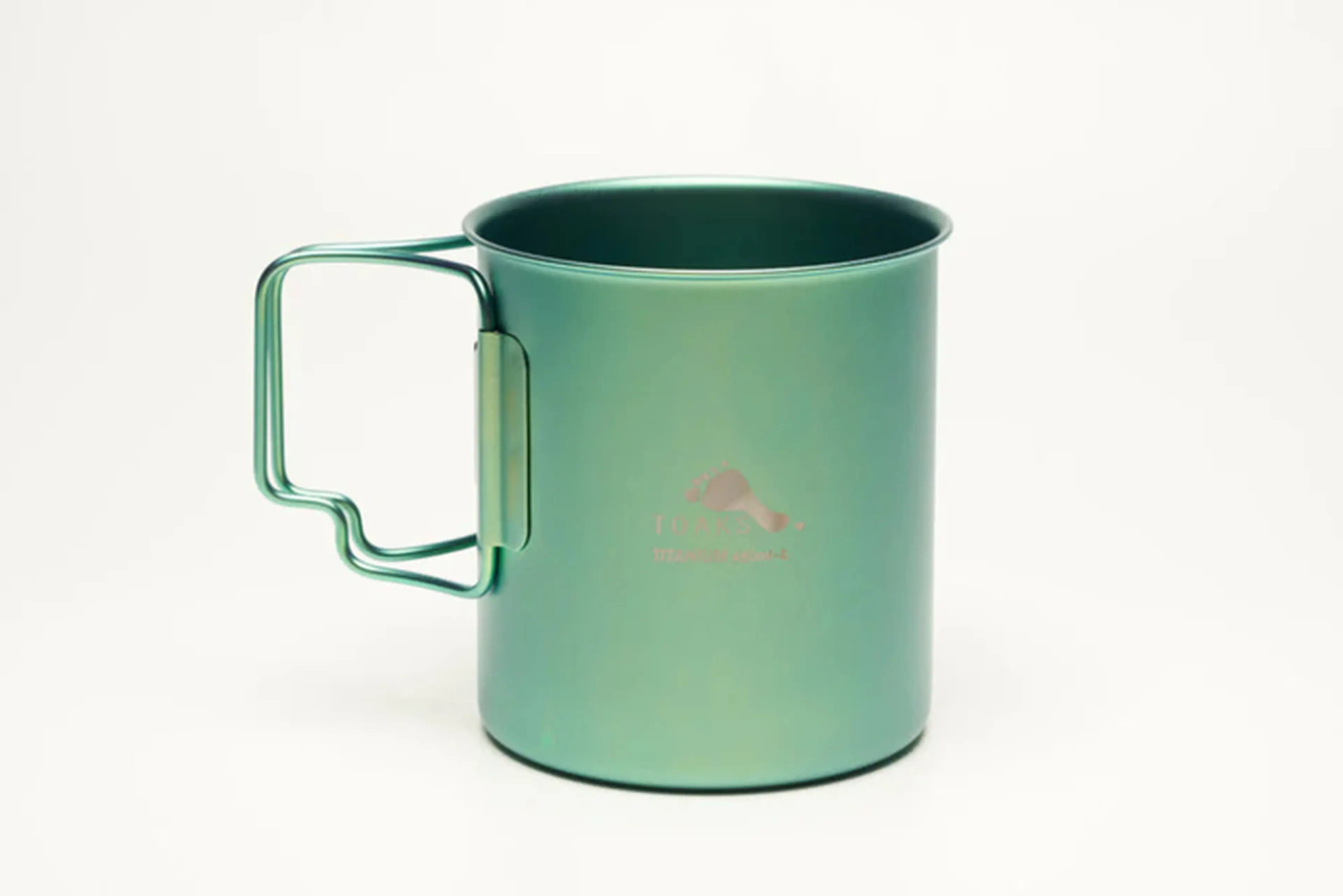 TOAKSのウルトラライトチタンカップ 450ml