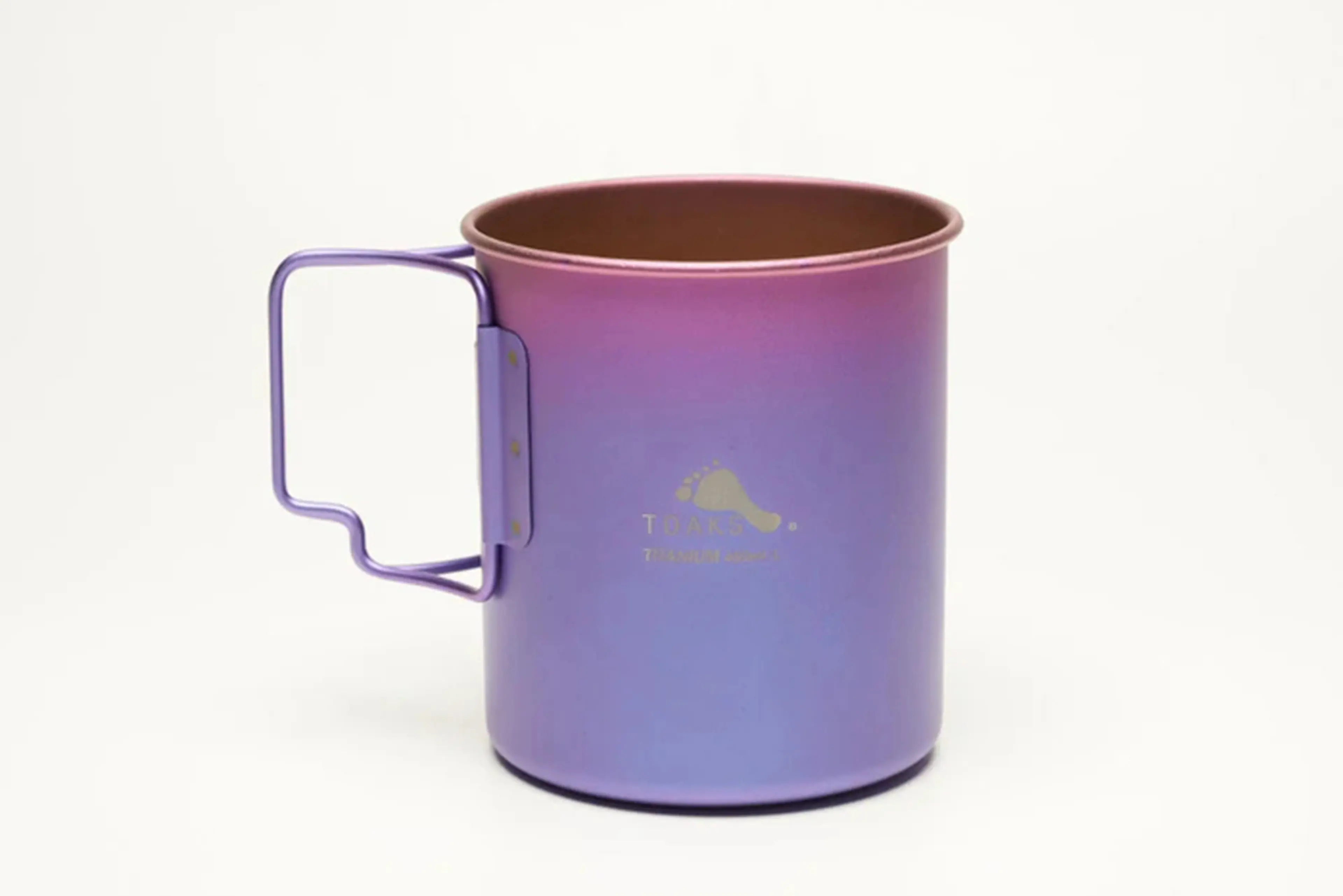 TOAKSのウルトラライトチタンカップ 450ml