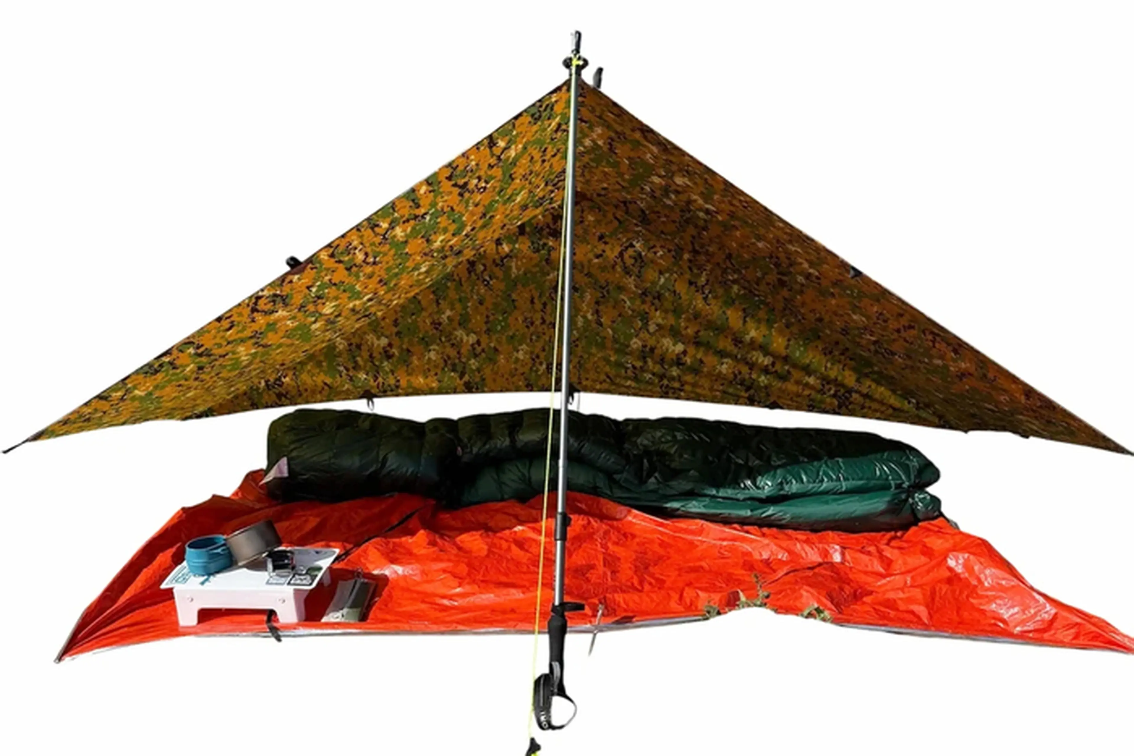 SHIMIRAのUL SIM solo tarp