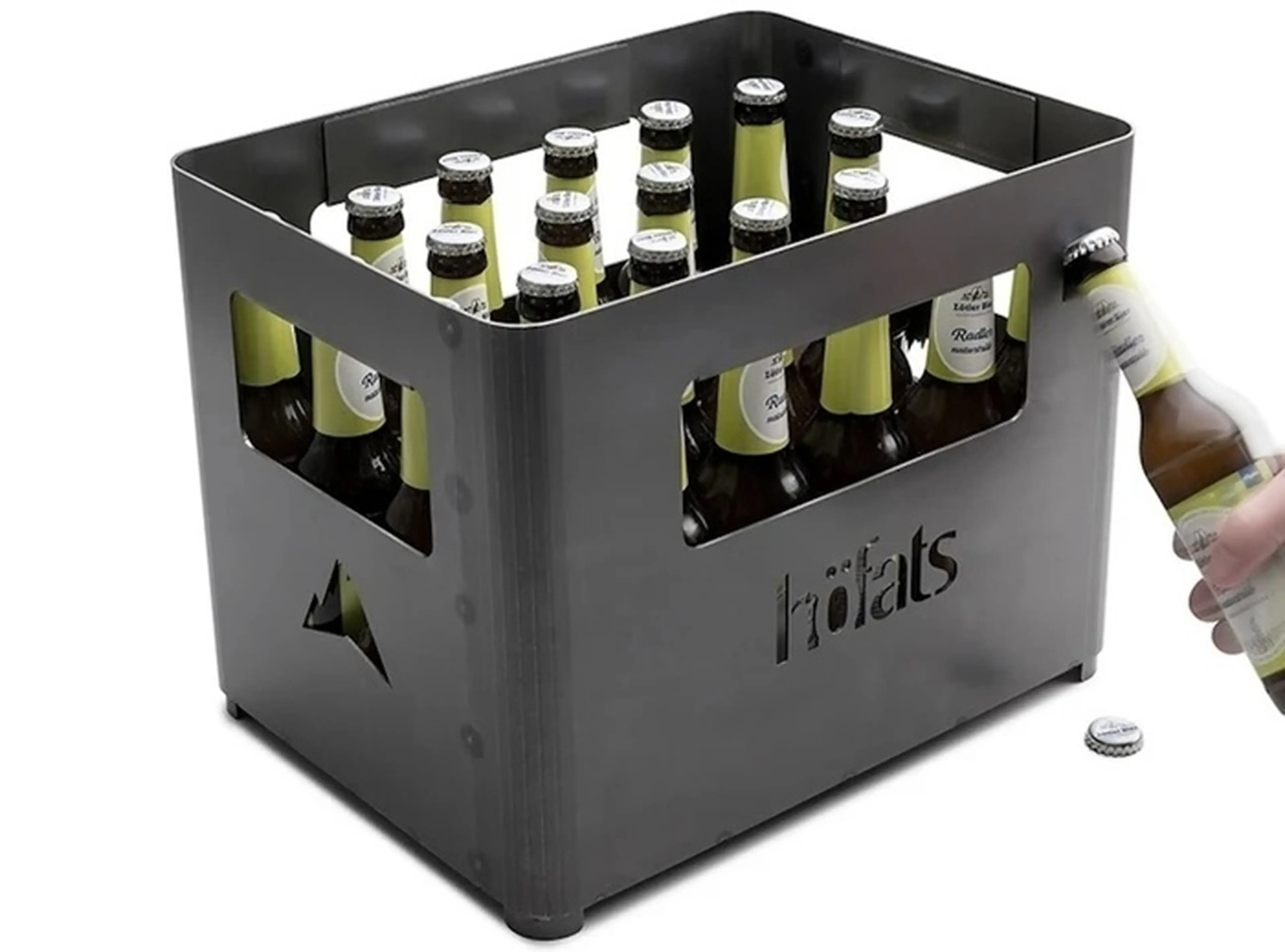 Hofats（ホーファッツ）BEER BOX Fire basket