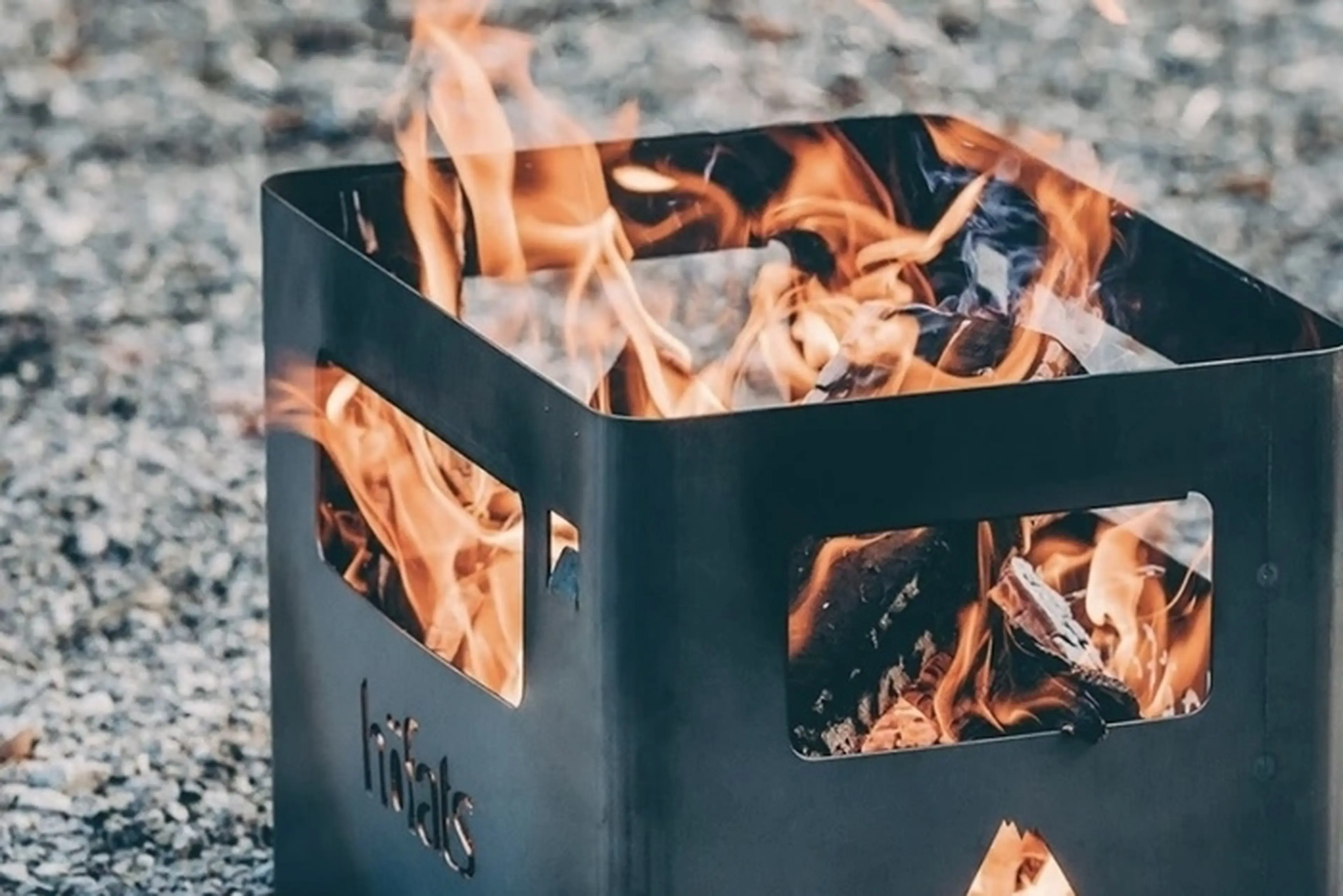 Hofats（ホーファッツ）BEER BOX Fire basket