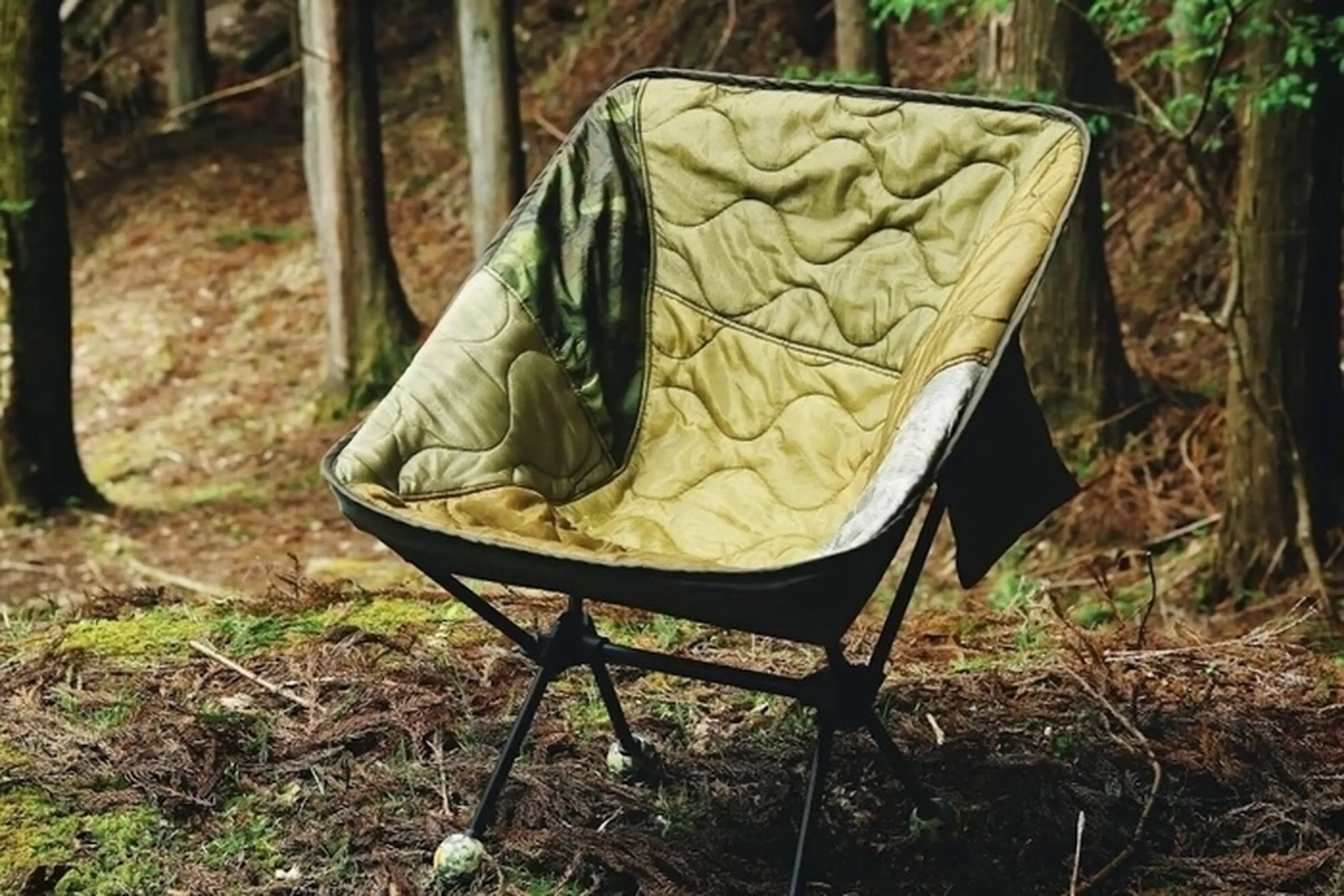 hinata x redad REMAKE VINTAGE MILLITARY CHAIR COVER