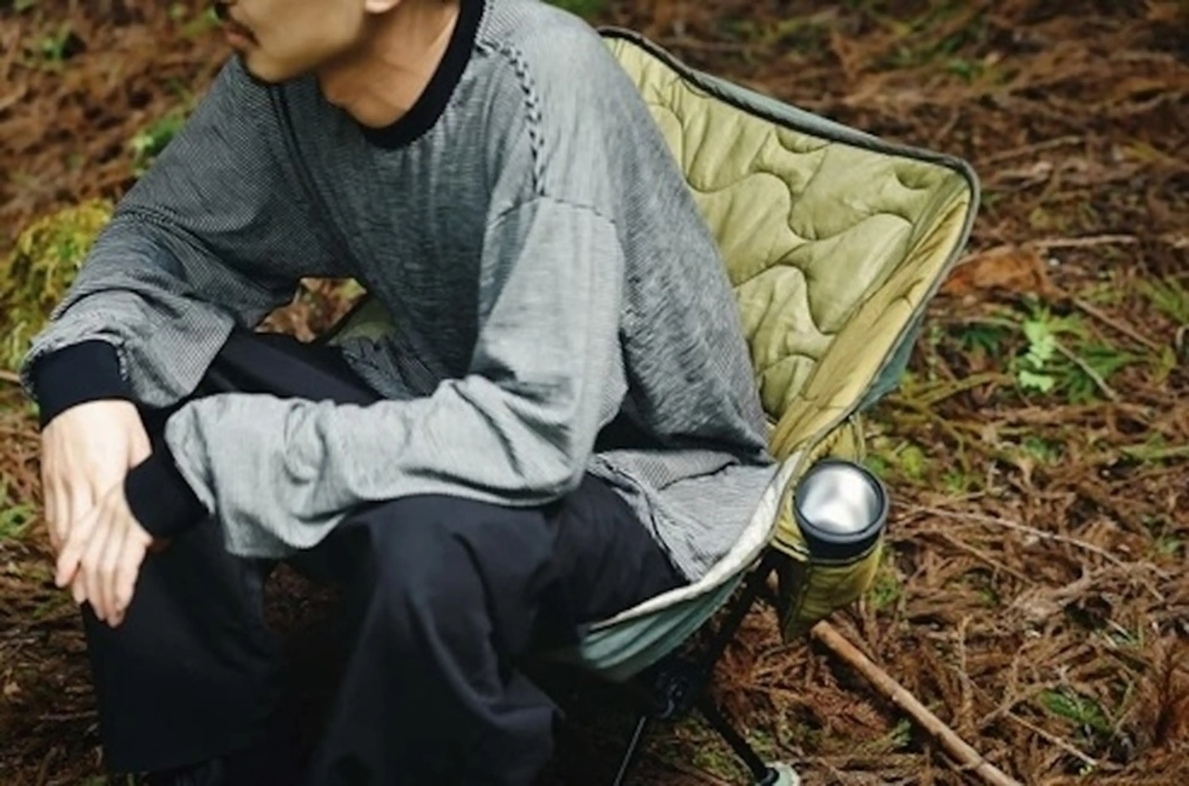 hinata x redad REMAKE VINTAGE MILLITARY CHAIR COVER