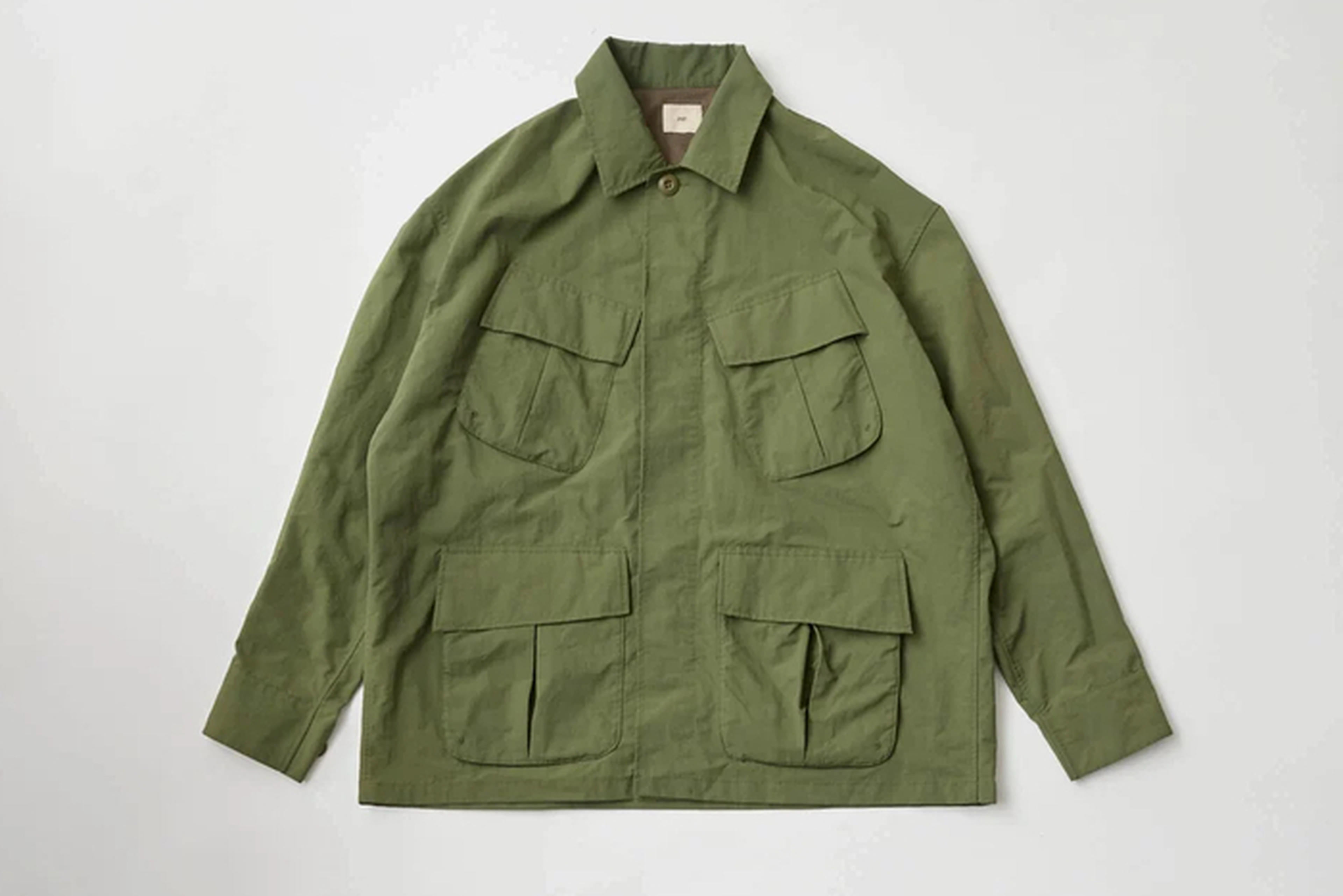 HNTのNylon Ripstop Fatigue Jacket