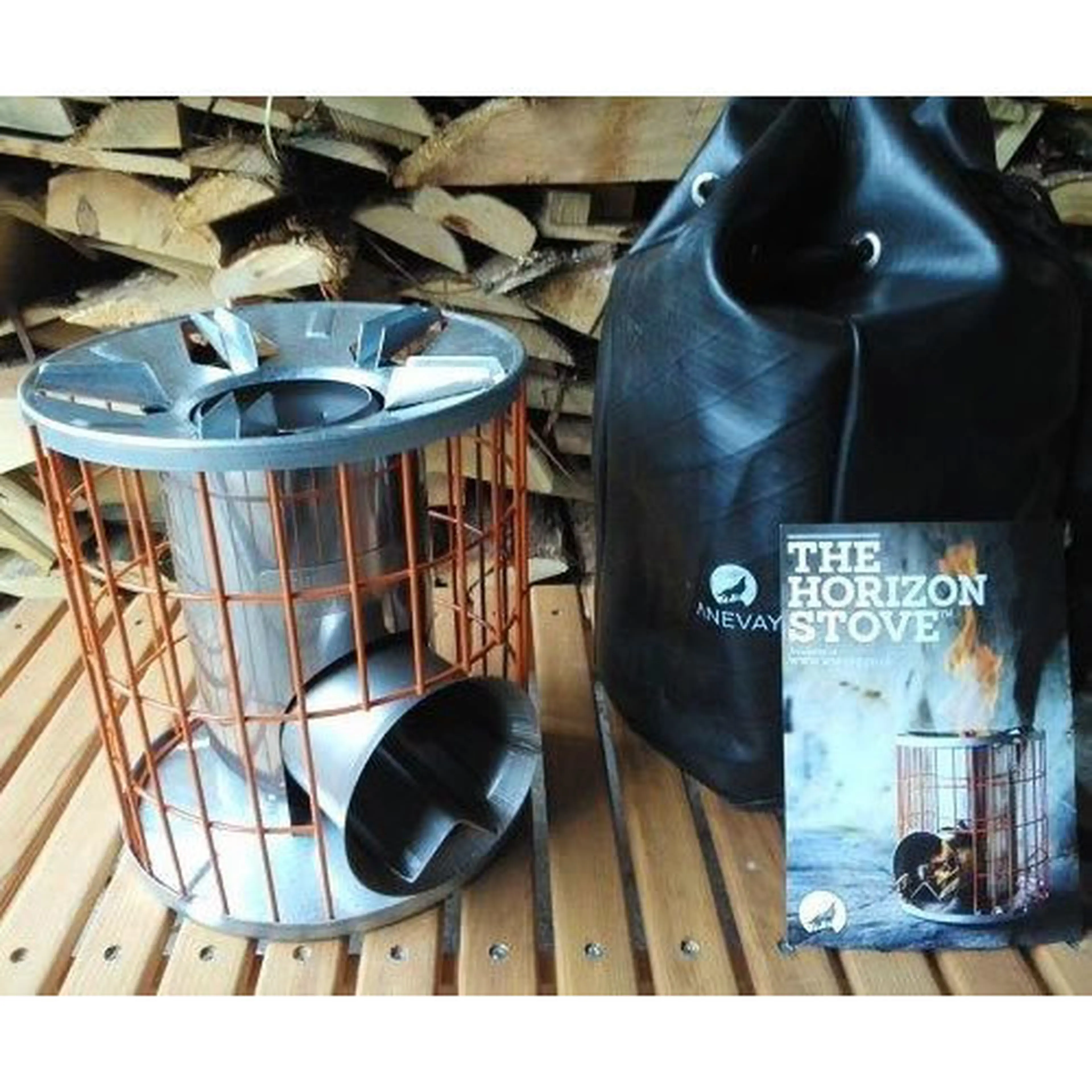 アネヴェイ　ポータブル薪ストーブ　新品 ANEVAY アネヴェイ 薪ストーブ キャンプ Frontier Stove