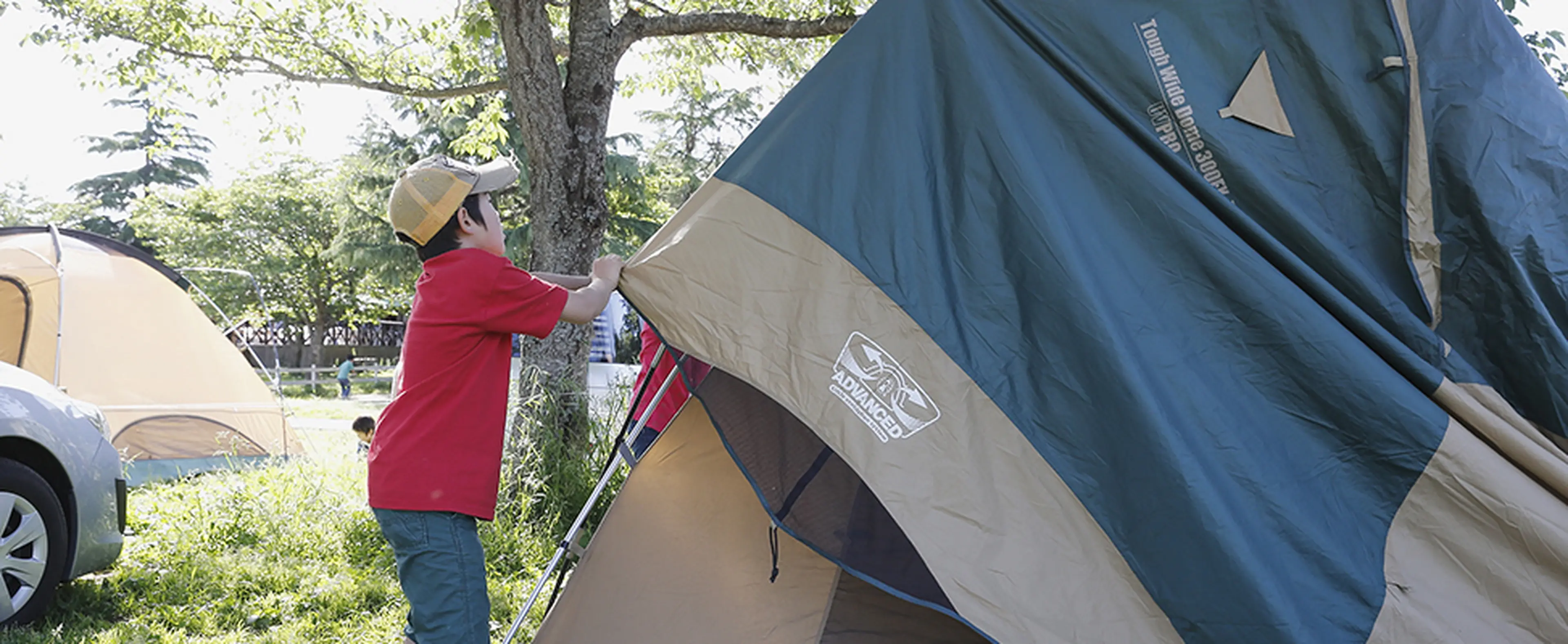 タフワイドドーム300EX III ＋スクリーンキャノピータープII+