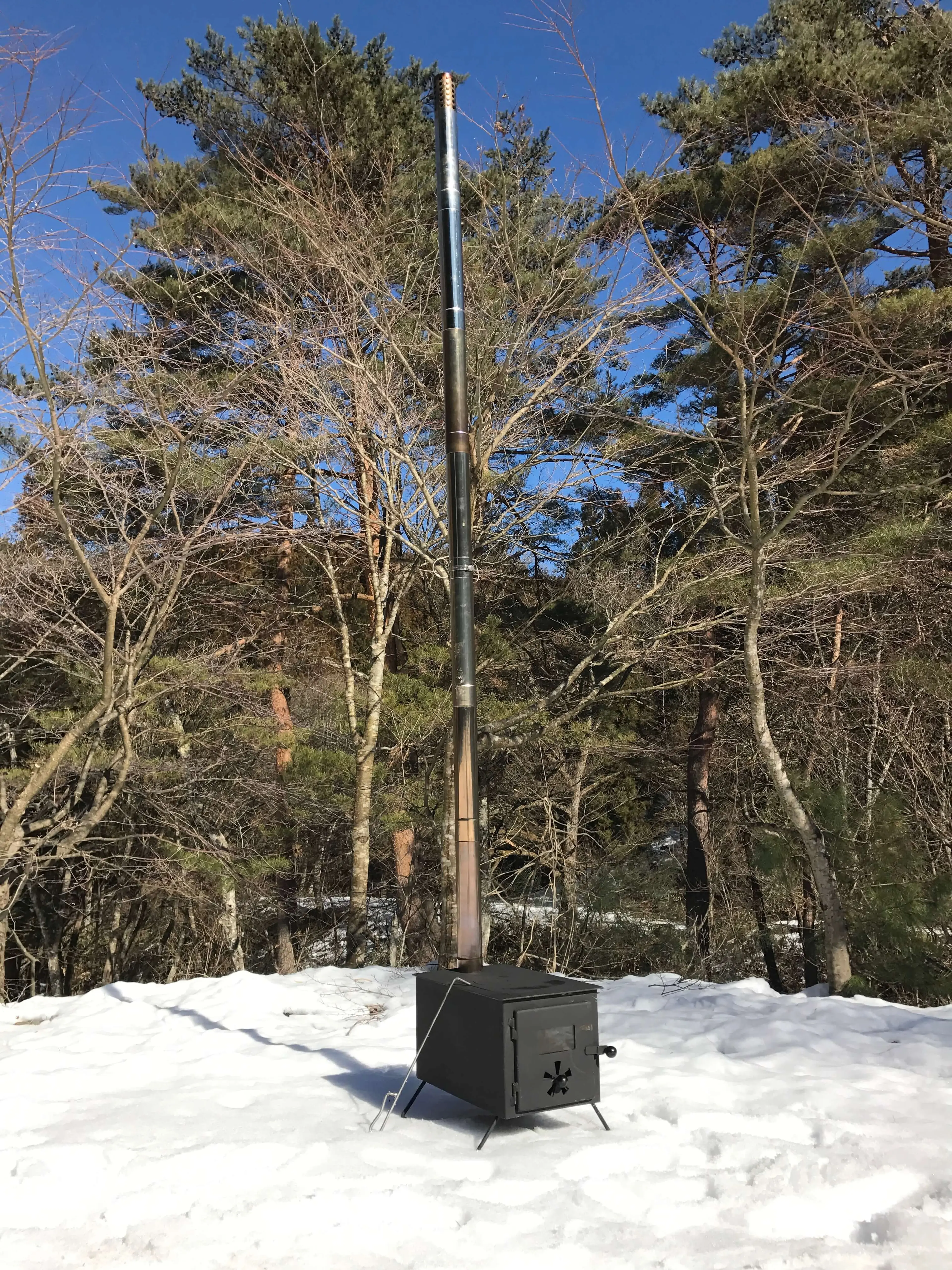 販売終了】(DOD)ドッペルゲンガーの薪ストーブ「はじめてのまきちゃん