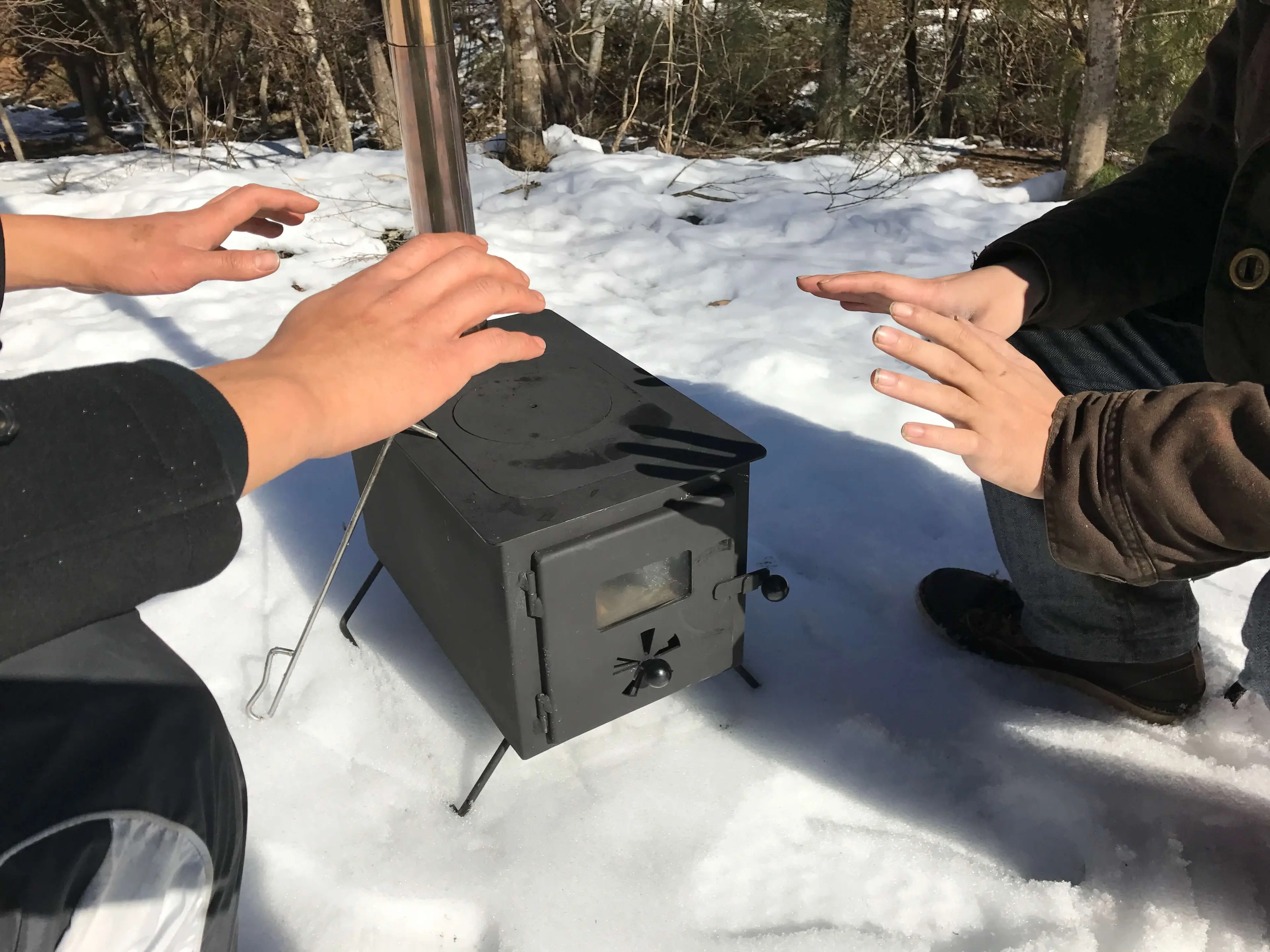 販売終了】(DOD)ドッペルゲンガーの薪ストーブ「はじめてのまきちゃん