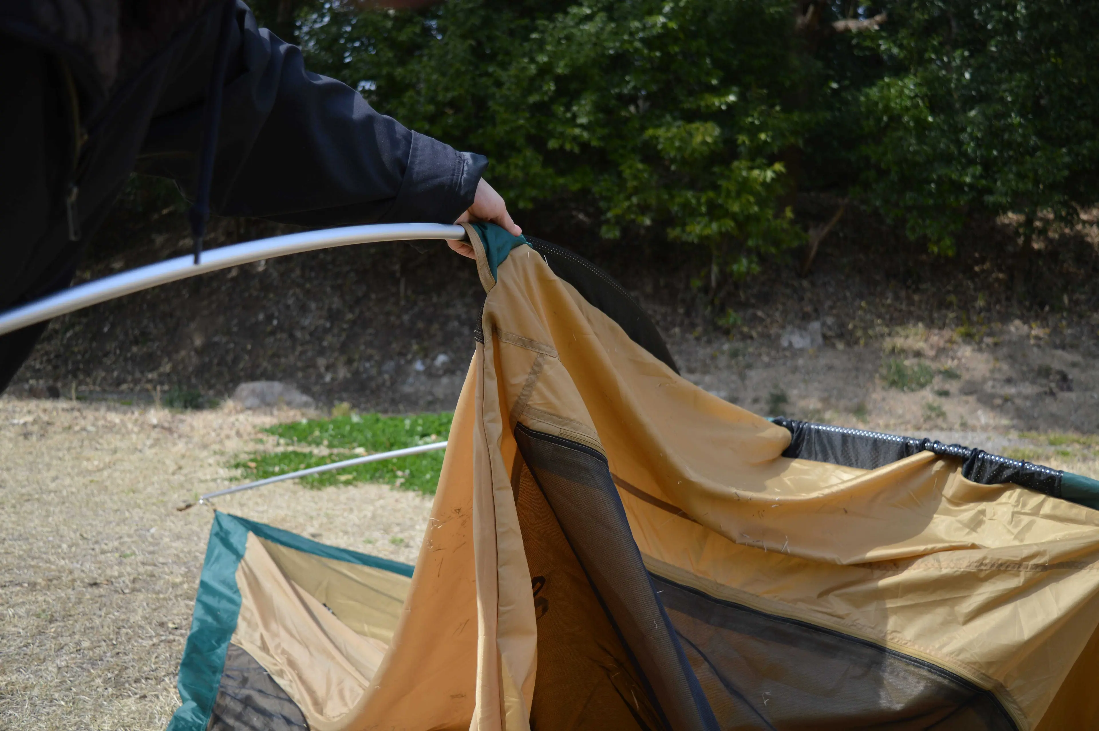 どんなテントも1人で設営！？コールマンの最新テントに搭載の