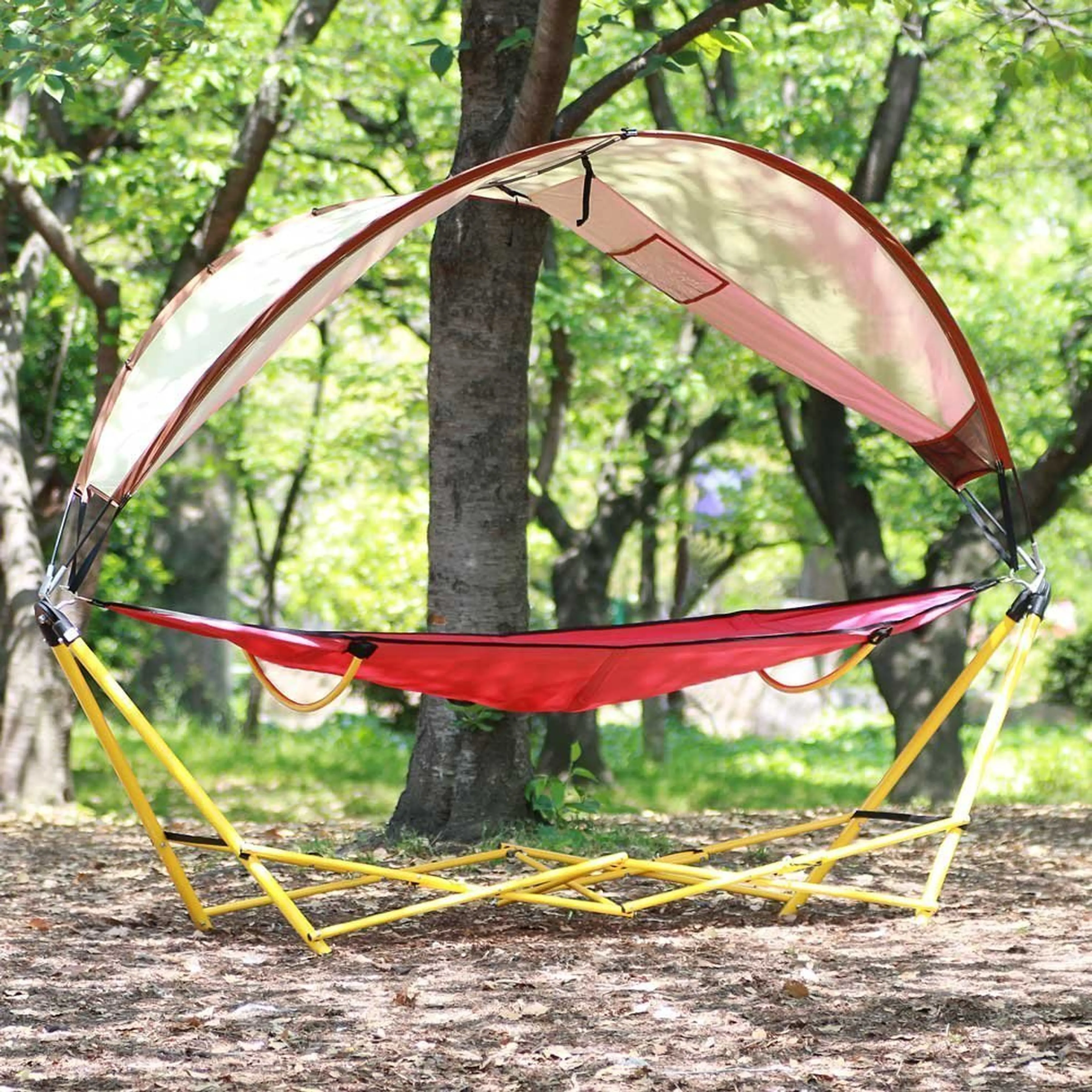 ルーフ付きハンモックならどこでもリラックス♪話題のシフラスSFF-06っ