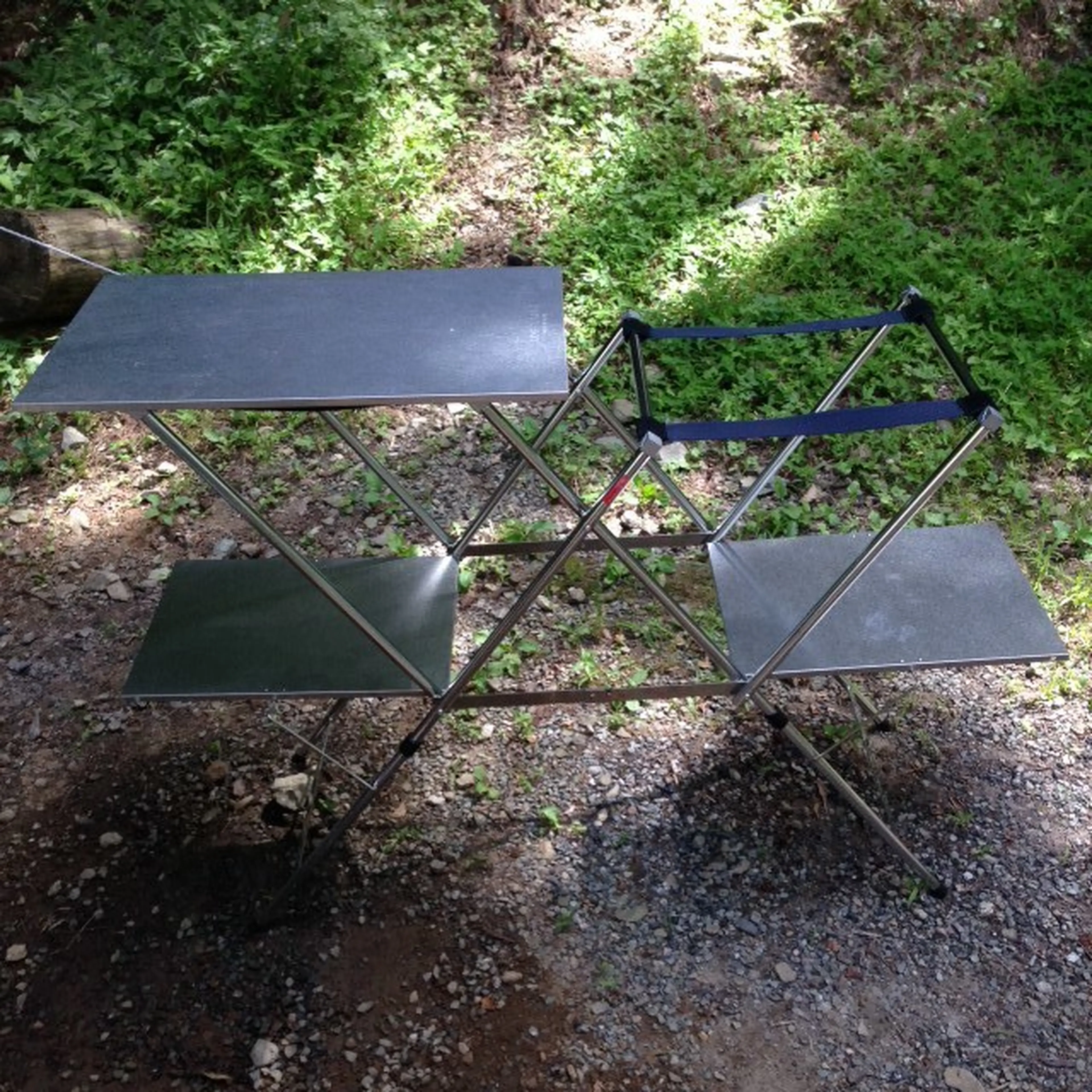 大人気！】ユニフレームのキッチンスタンドで楽々そとごはん