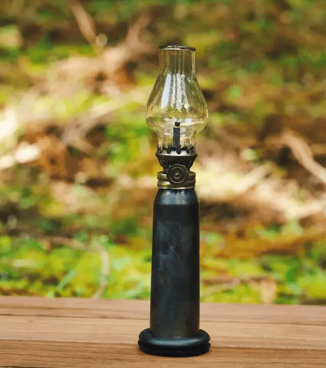 キツネ目工房 薬莢ランプ