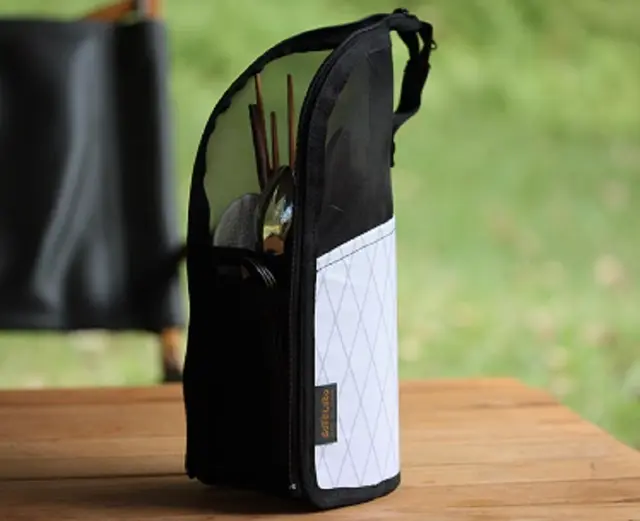 SotoLabo Dry mesh cutlery case Xpac White